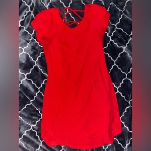 Red Mini dress